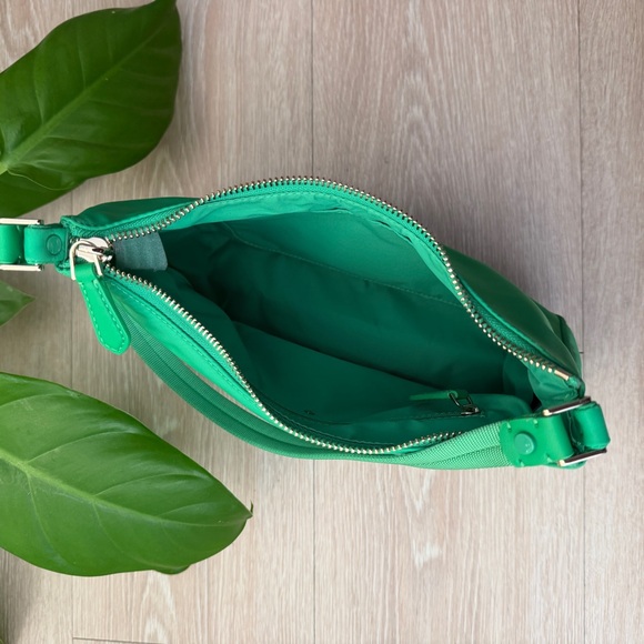 Kate Spade New York The Little Better Sam Nylon Small Shoulder Bag | Green - Picture 6 of 6